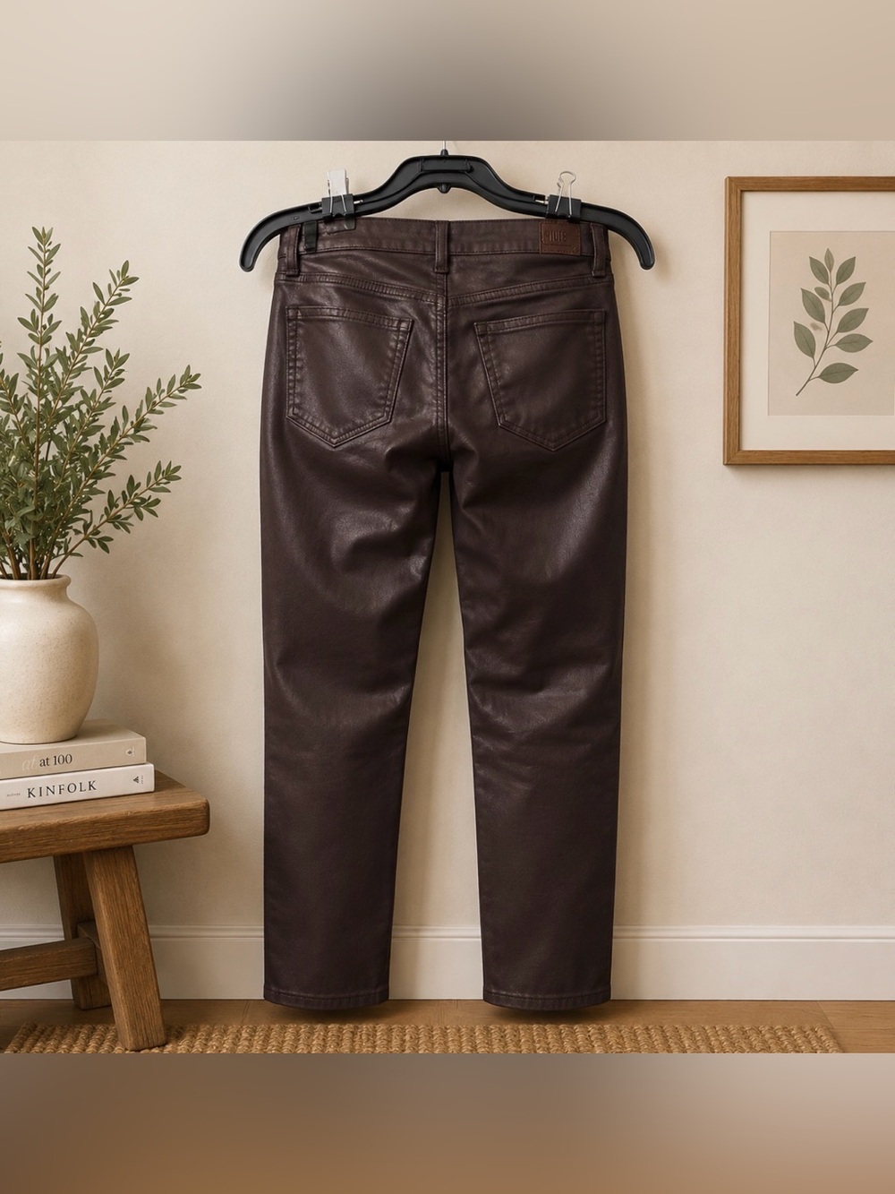 Paige 26 verdugo ankle dark purple jeans NWT